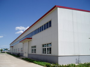 Prefabricated industrial steel structure warehouse