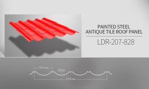 Color Steel Antique Tile LDR-207-828